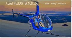 Desktop Screenshot of coasthelicoptercollege.com