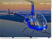 Tablet Screenshot of coasthelicoptercollege.com